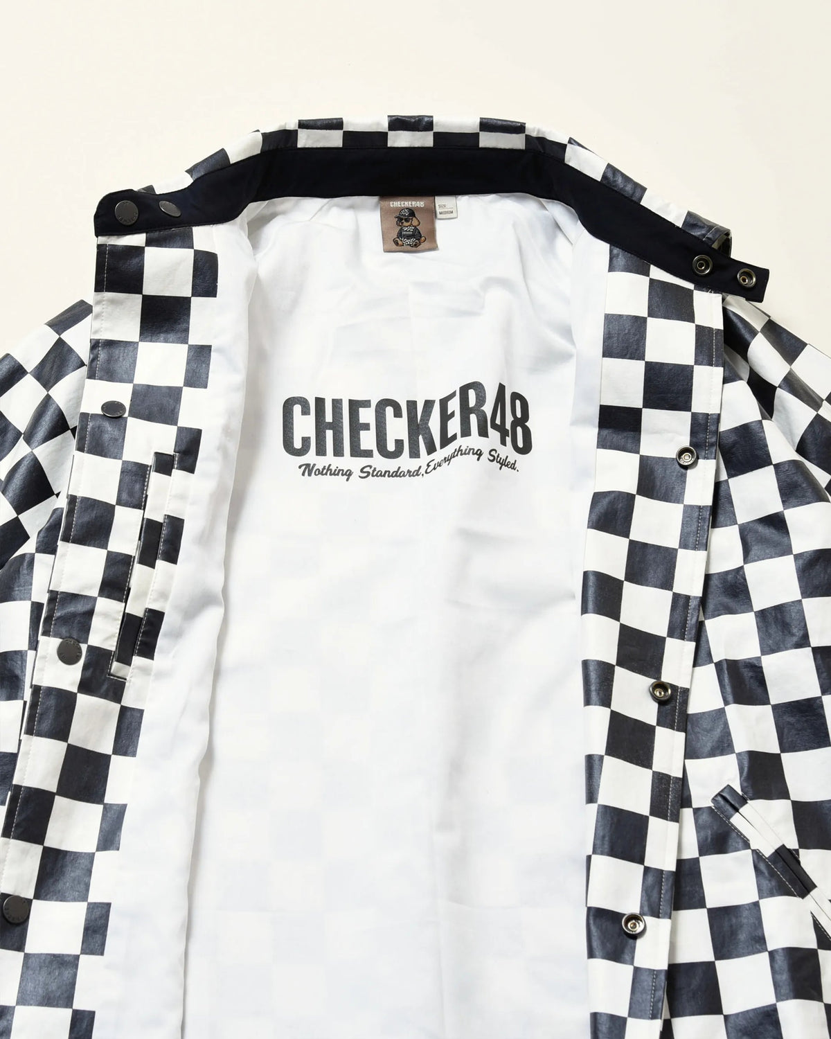 【CHECKER48】ブルゾン BLACK(CHE-C4800S101)