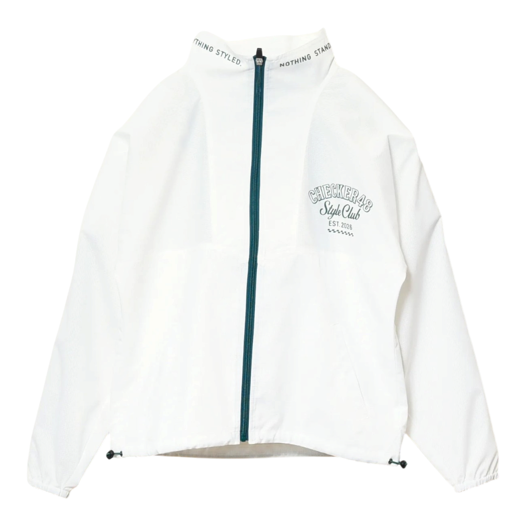 【CHECKER48】ブルゾン OFF WHITE(CHE-C4800S102W)