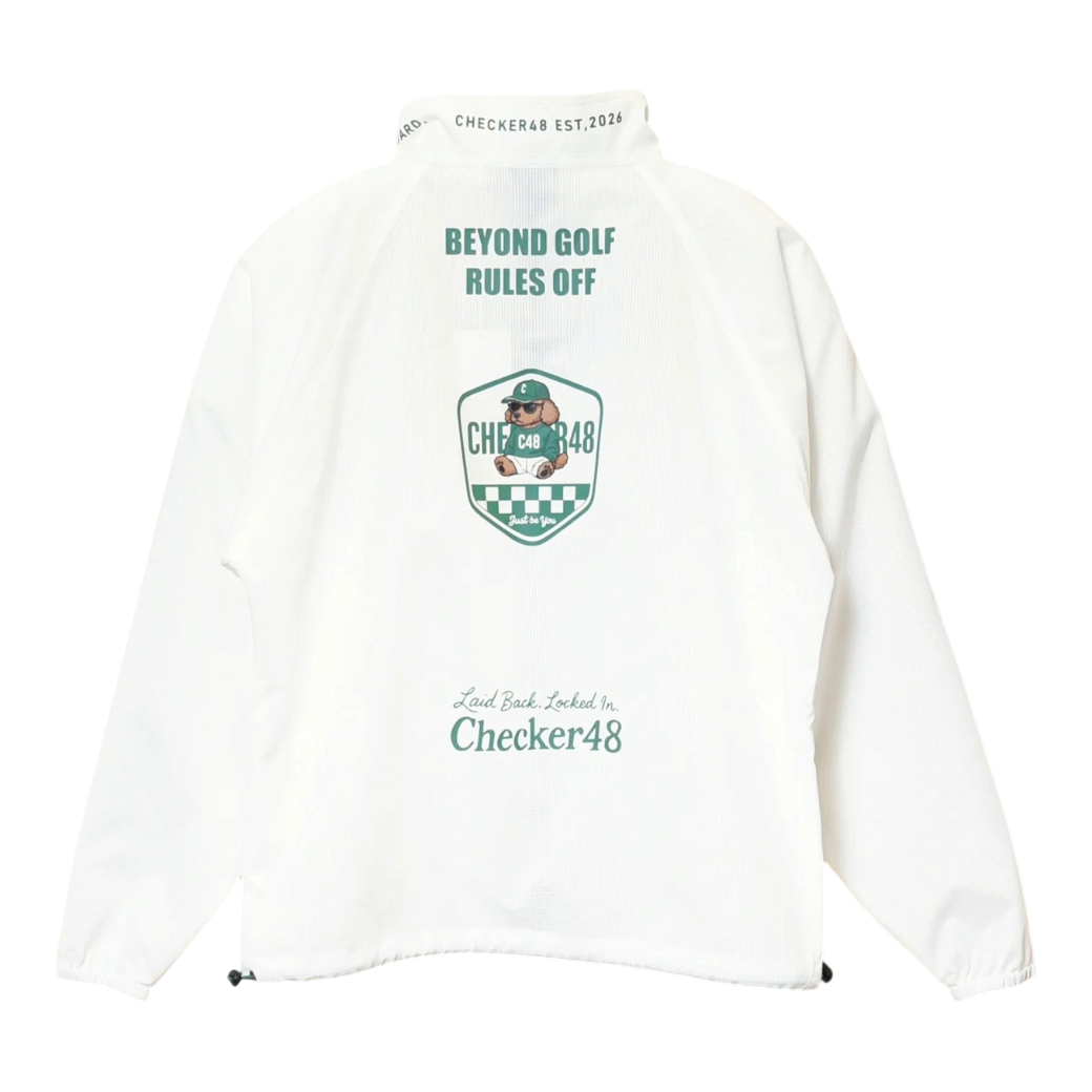 【CHECKER48】ブルゾン OFF WHITE(CHE-C4800S102W)