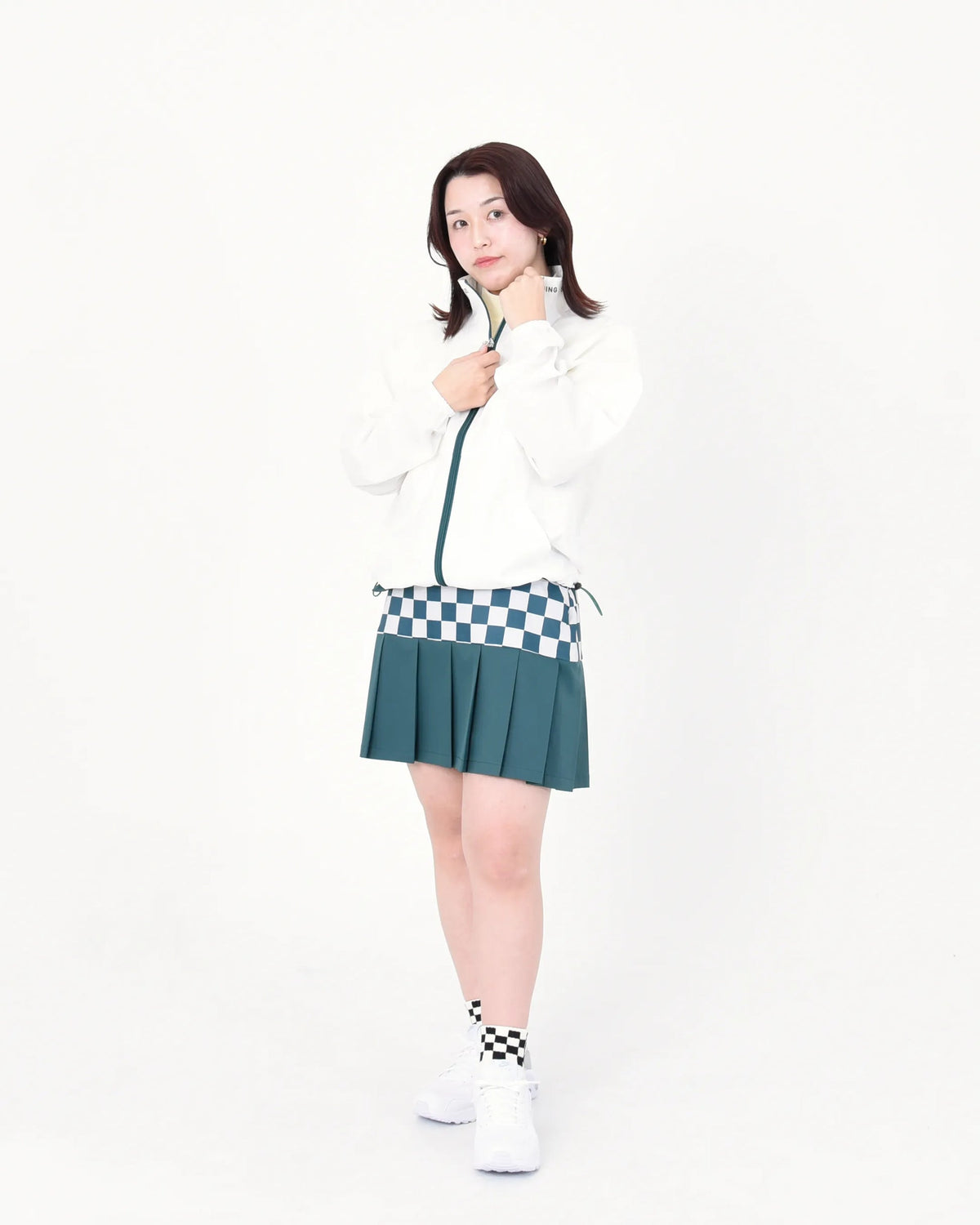 【CHECKER48】ブルゾン OFF WHITE(CHE-C4800S102W)