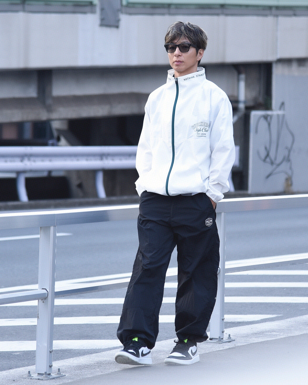 【CHECKER48】ブルゾン OFF WHITE(CHE-C4800S102)
