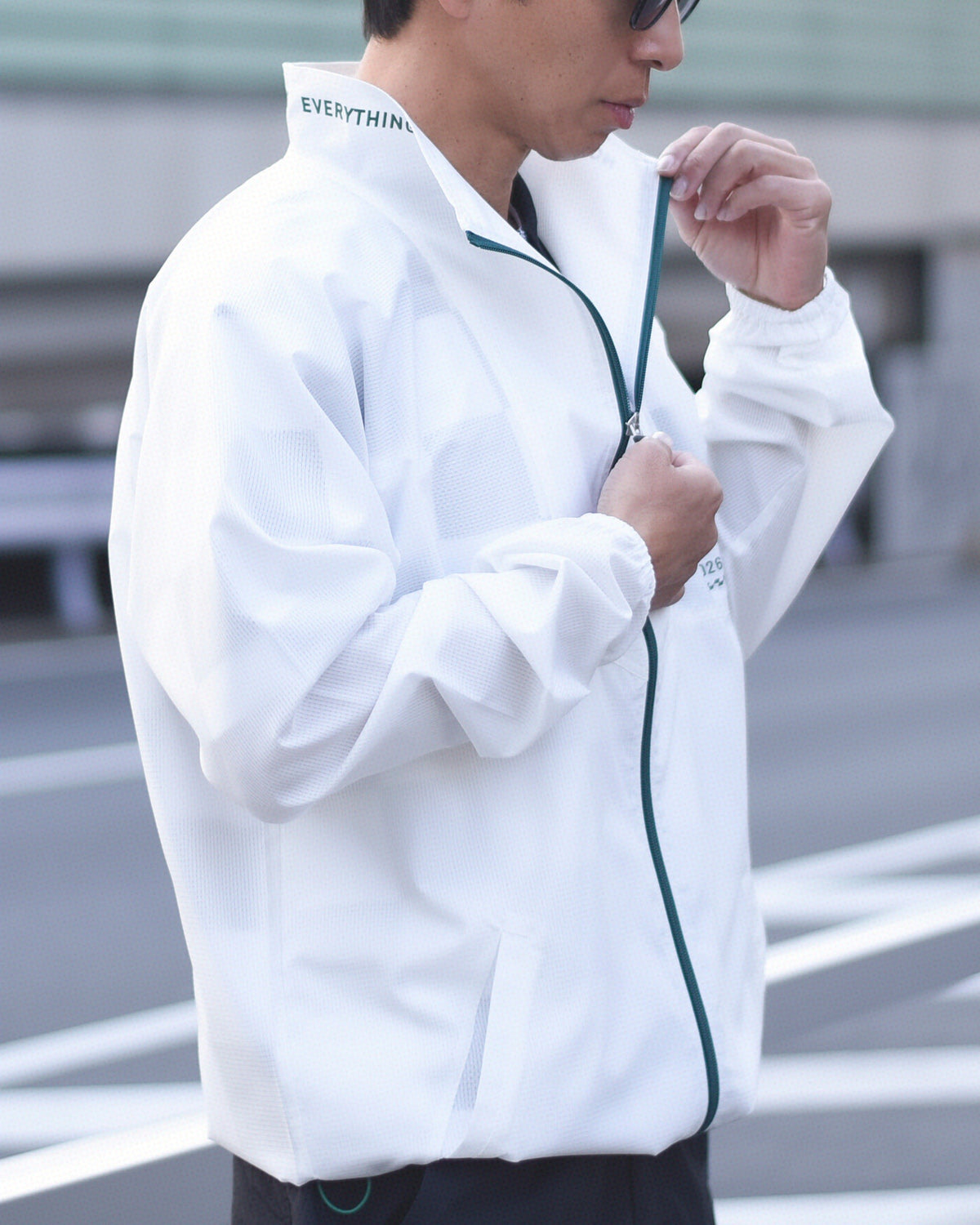 【CHECKER48】ブルゾン OFF WHITE(CHE-C4800S102)