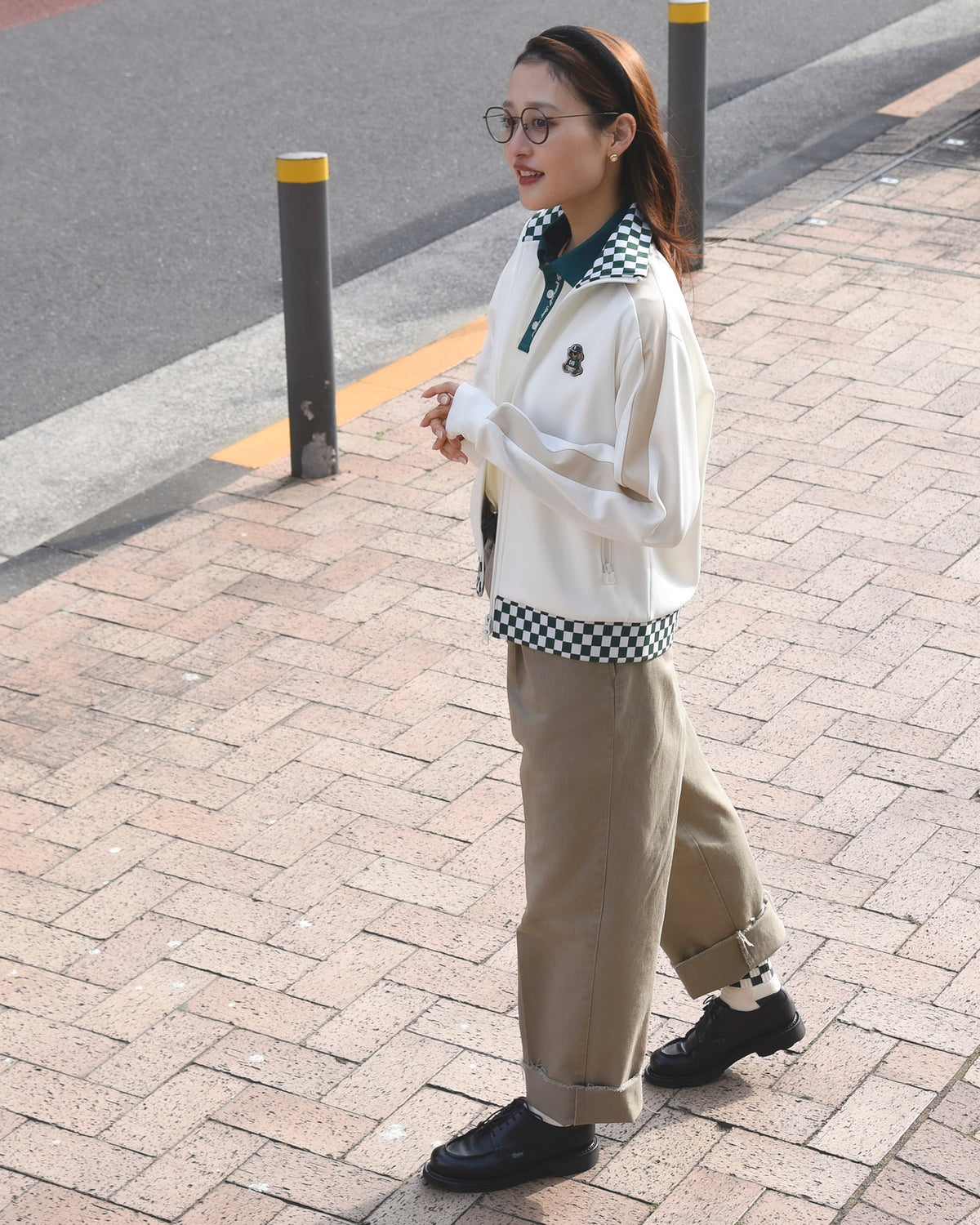 【CHECKER48】ブルゾン WHITE(CHE-C4800S103W)