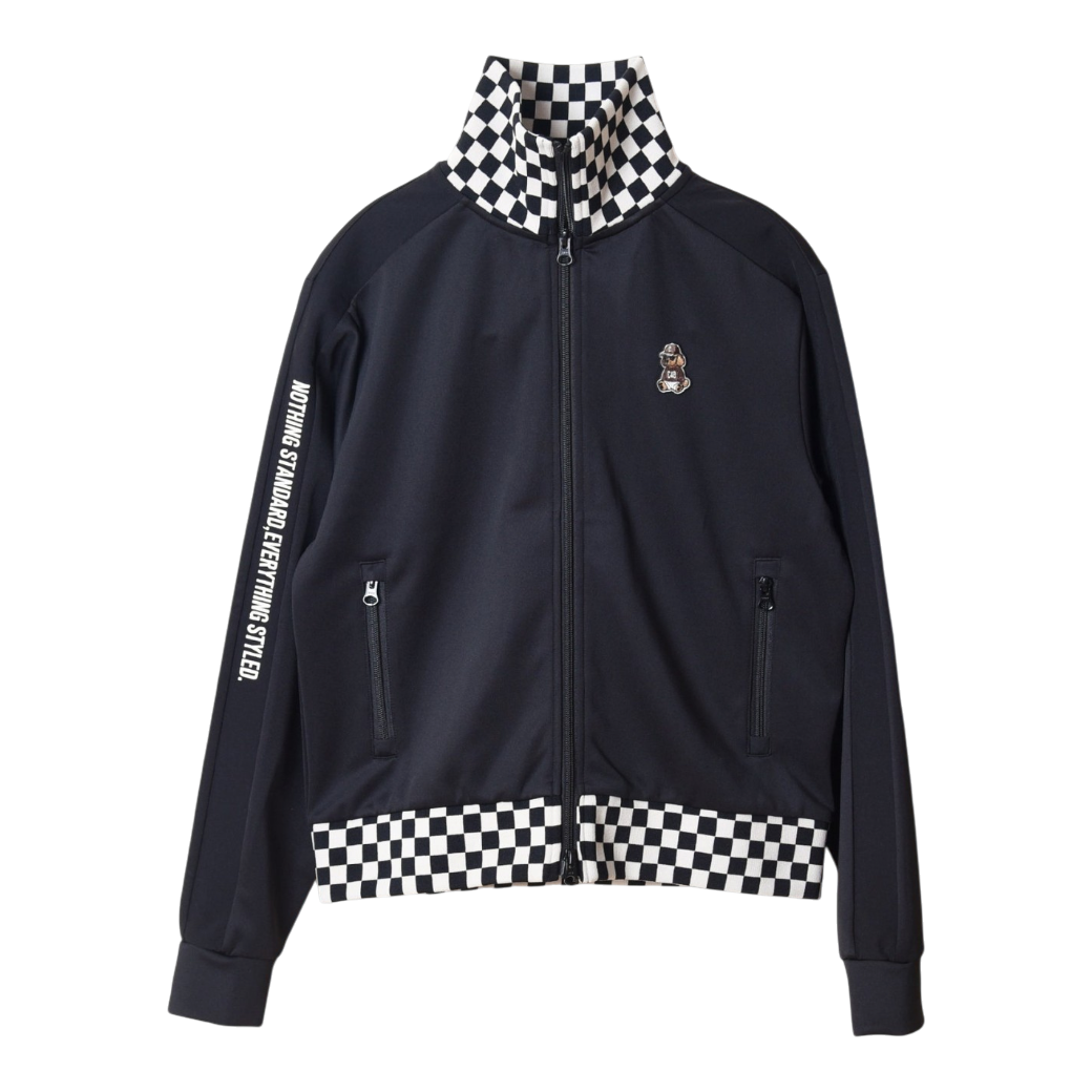 【CHECKER48】ブルゾン BLACK(CHE-C4800S103W)
