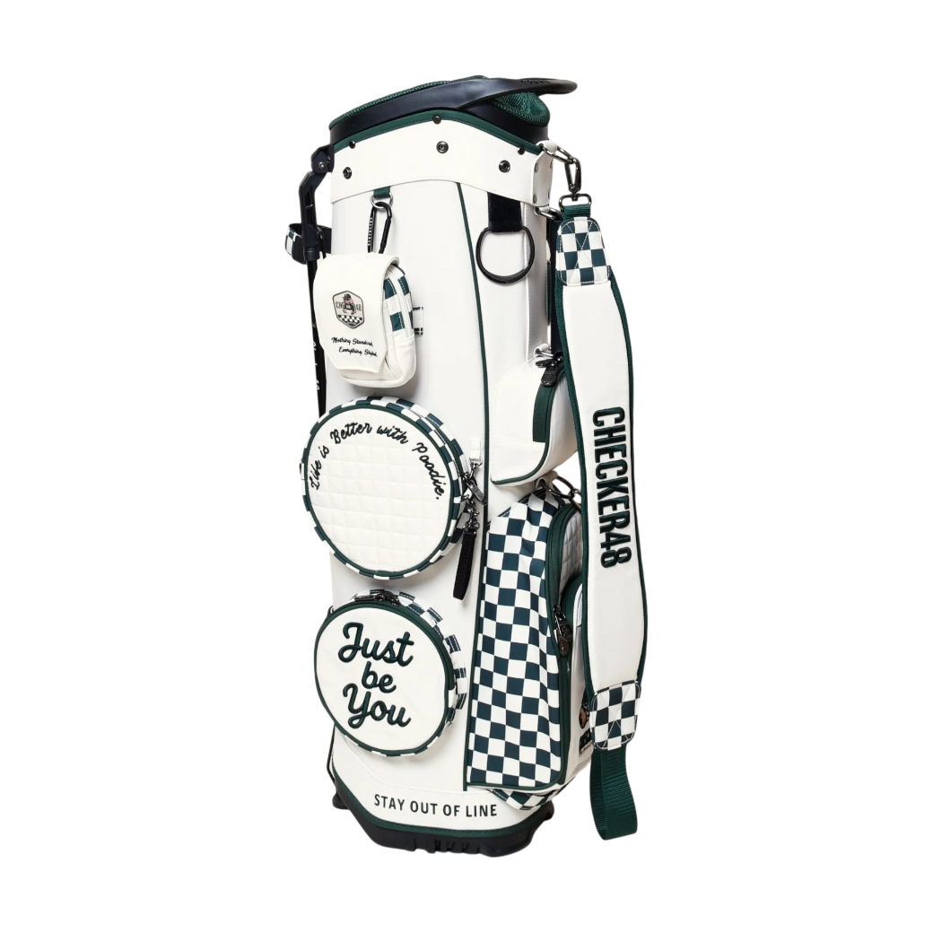 【CHECKER48】CADDIE BAG キャディバッグ DARK NAVY(CHE-C4800S801)