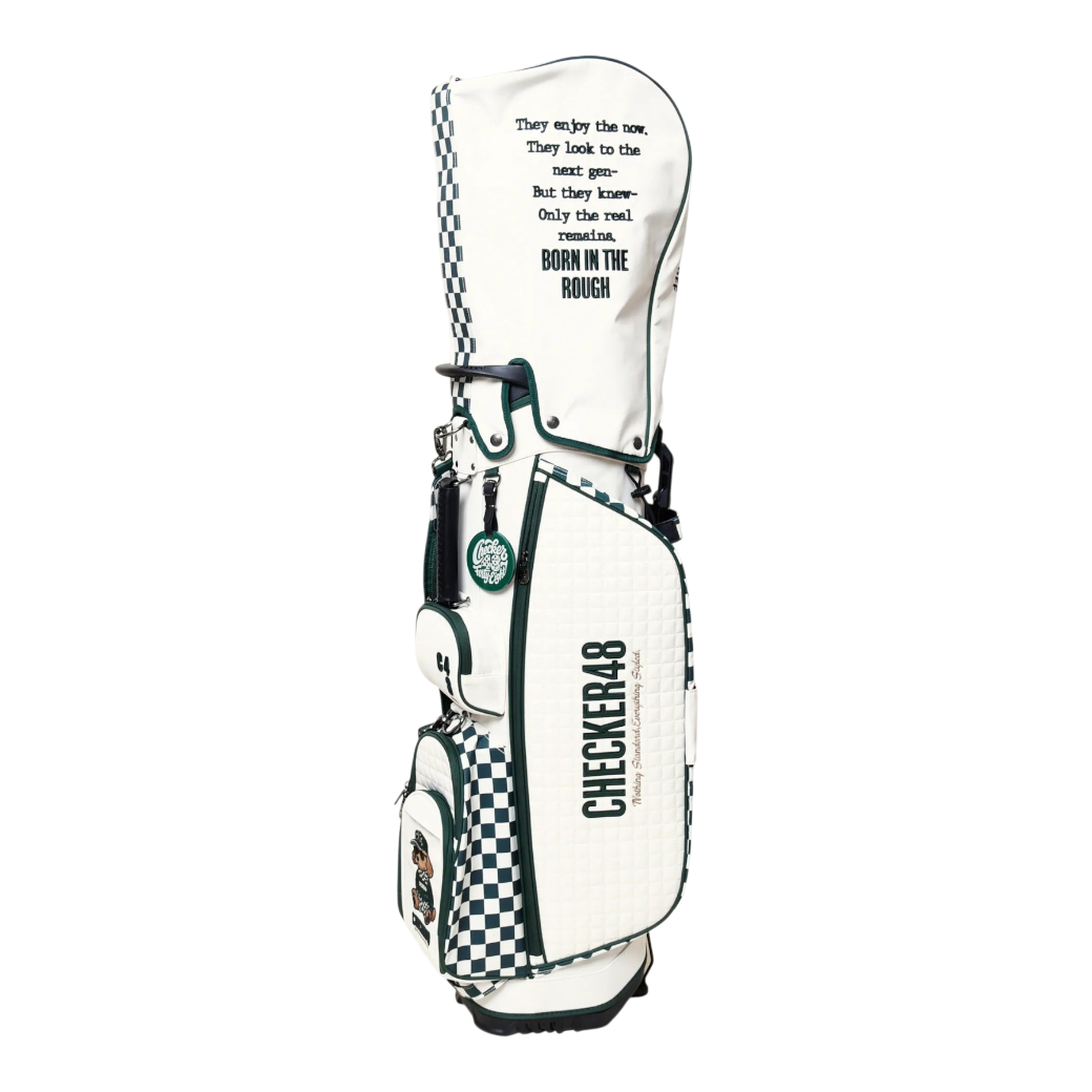 【CHECKER48】CADDIE BAG キャディバッグ DARK NAVY(CHE-C4800S801)