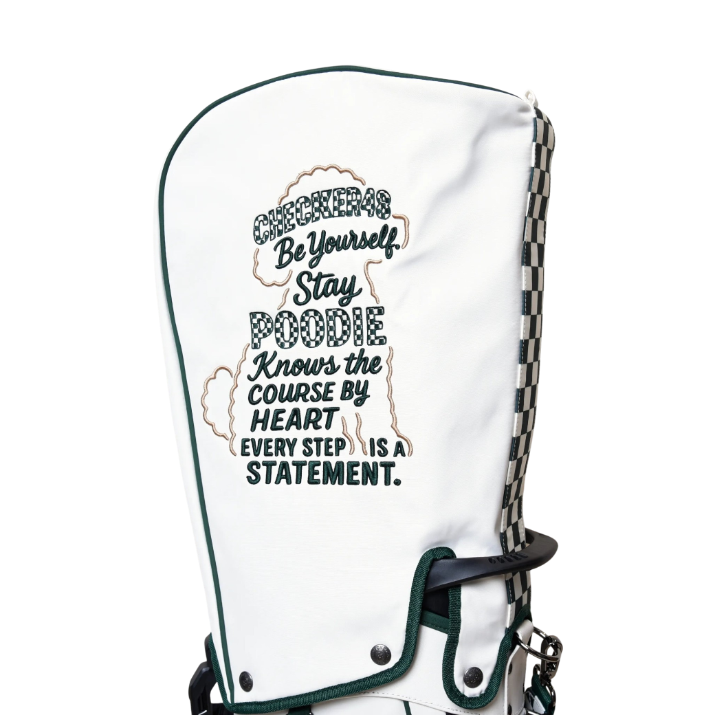 【CHECKER48】CADDIE BAG キャディバッグ DARK NAVY(CHE-C4800S801)