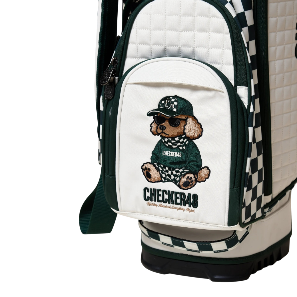 【CHECKER48】CADDIE BAG キャディバッグ DARK NAVY(CHE-C4800S801)