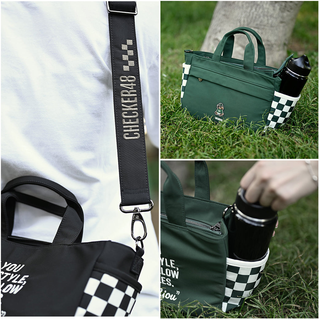 【CHECKER48】CART BAG カートバッグ DARK GREEN(CHE-C4800S802)
