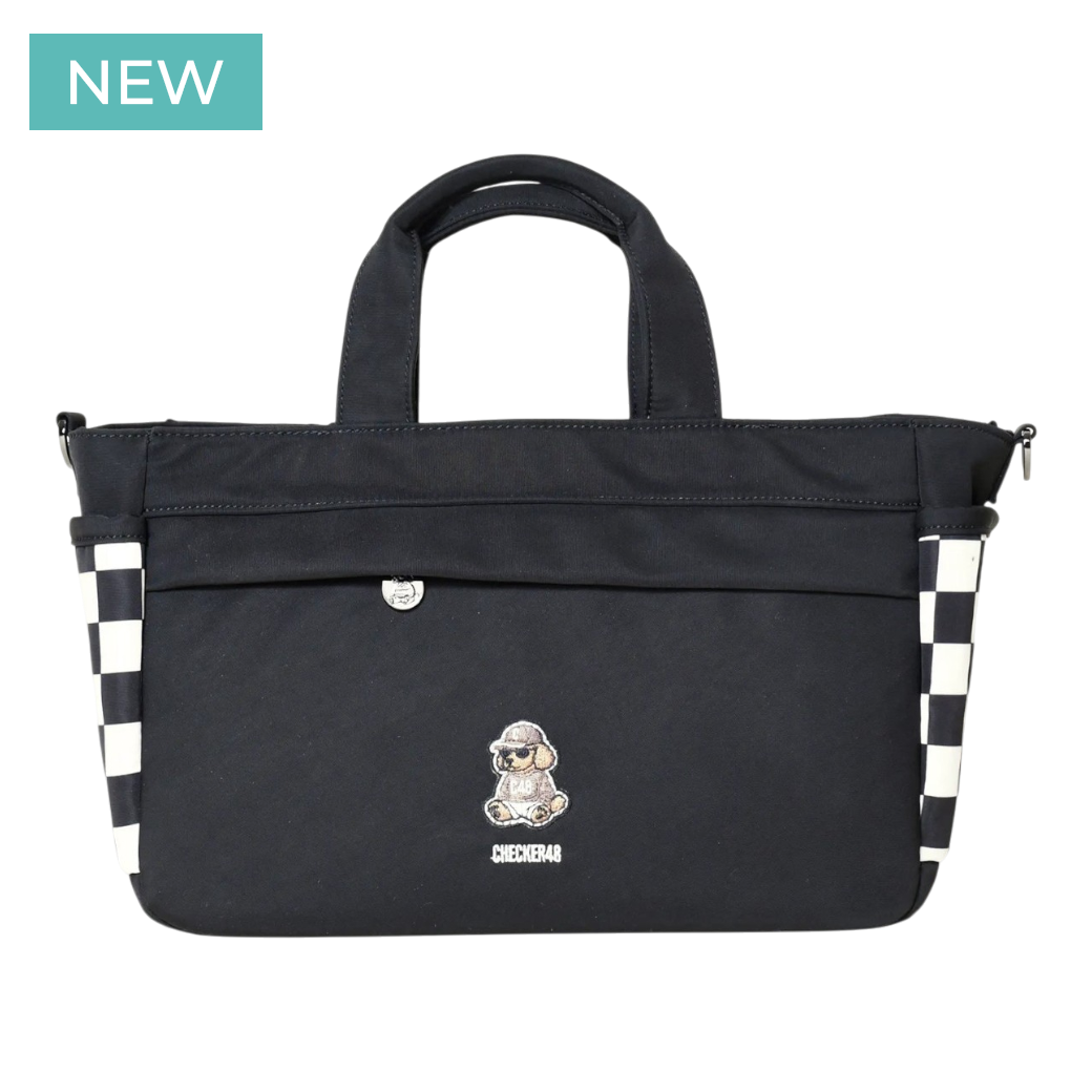 【CHECKER48】CART BAG カートバッグ BLACK(CHE-C4800S802)