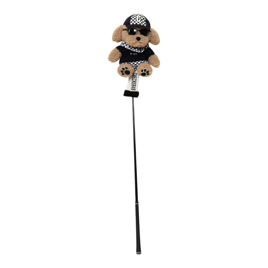 【CHECKER48】Toy Poodie DR ドライバー ヘッドカバー BLACK(CHE-C4800S804)