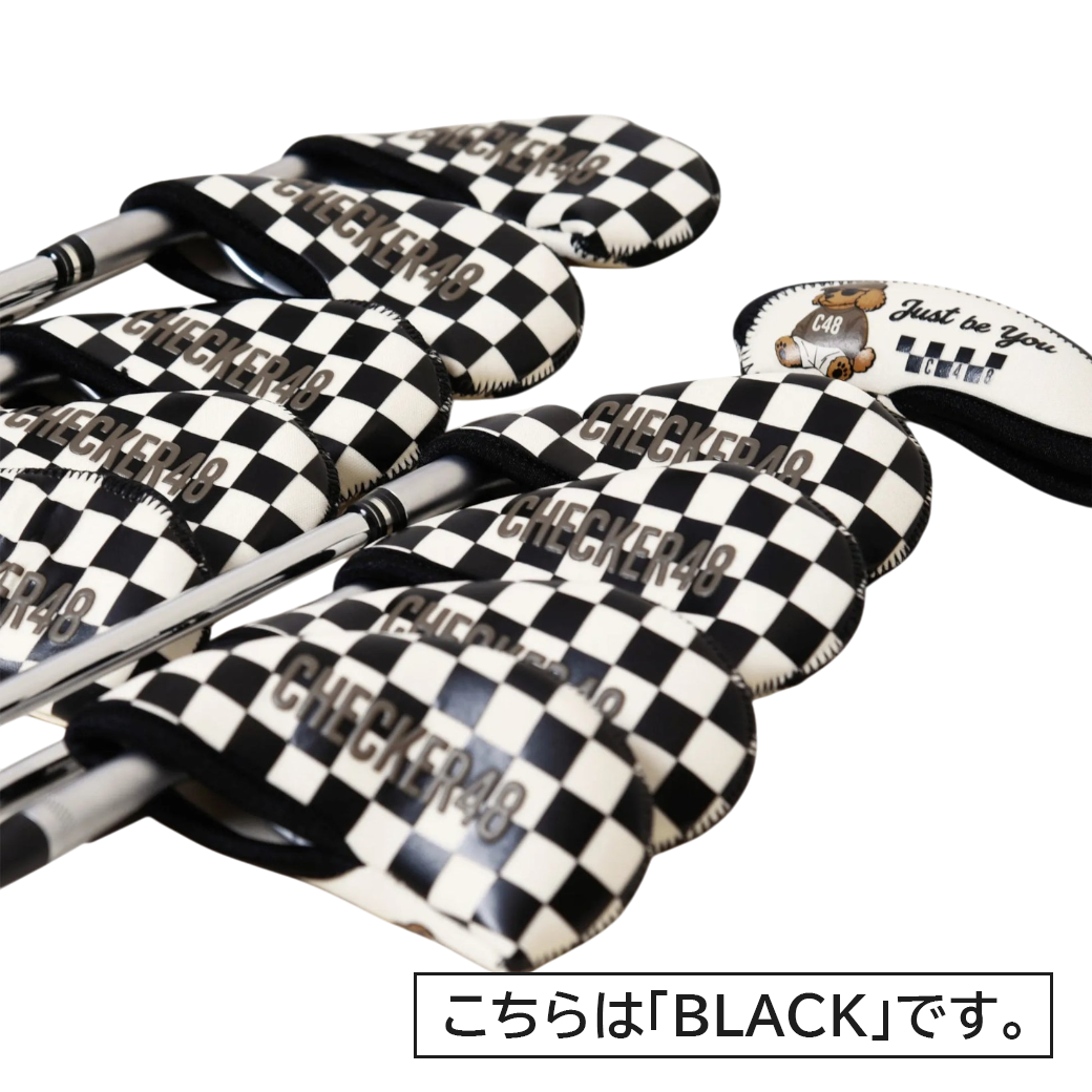 【CHECKER48】アイアンカバー DARK GREEN(CHE-C4800S810)