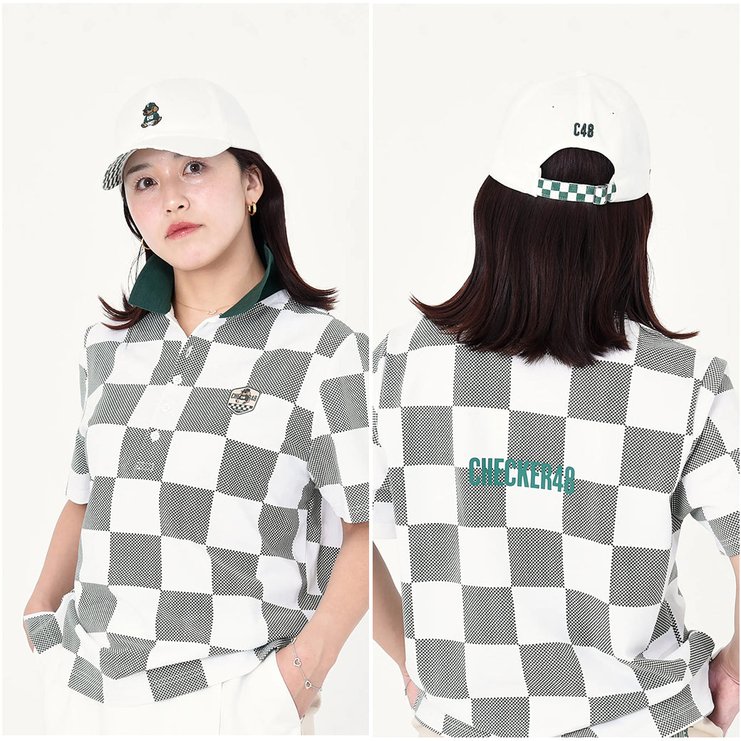 【CHECKER48】POODIE CAP キャップ OFF WHITE(CHE-C4800S811)