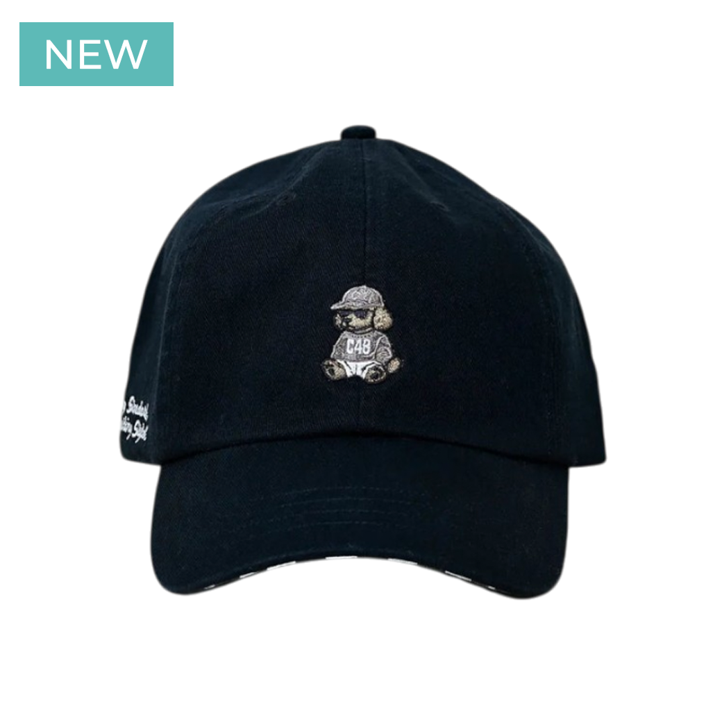 【CHECKER48】POODIE CAP キャップ BLACK(CHE-C4800S811)