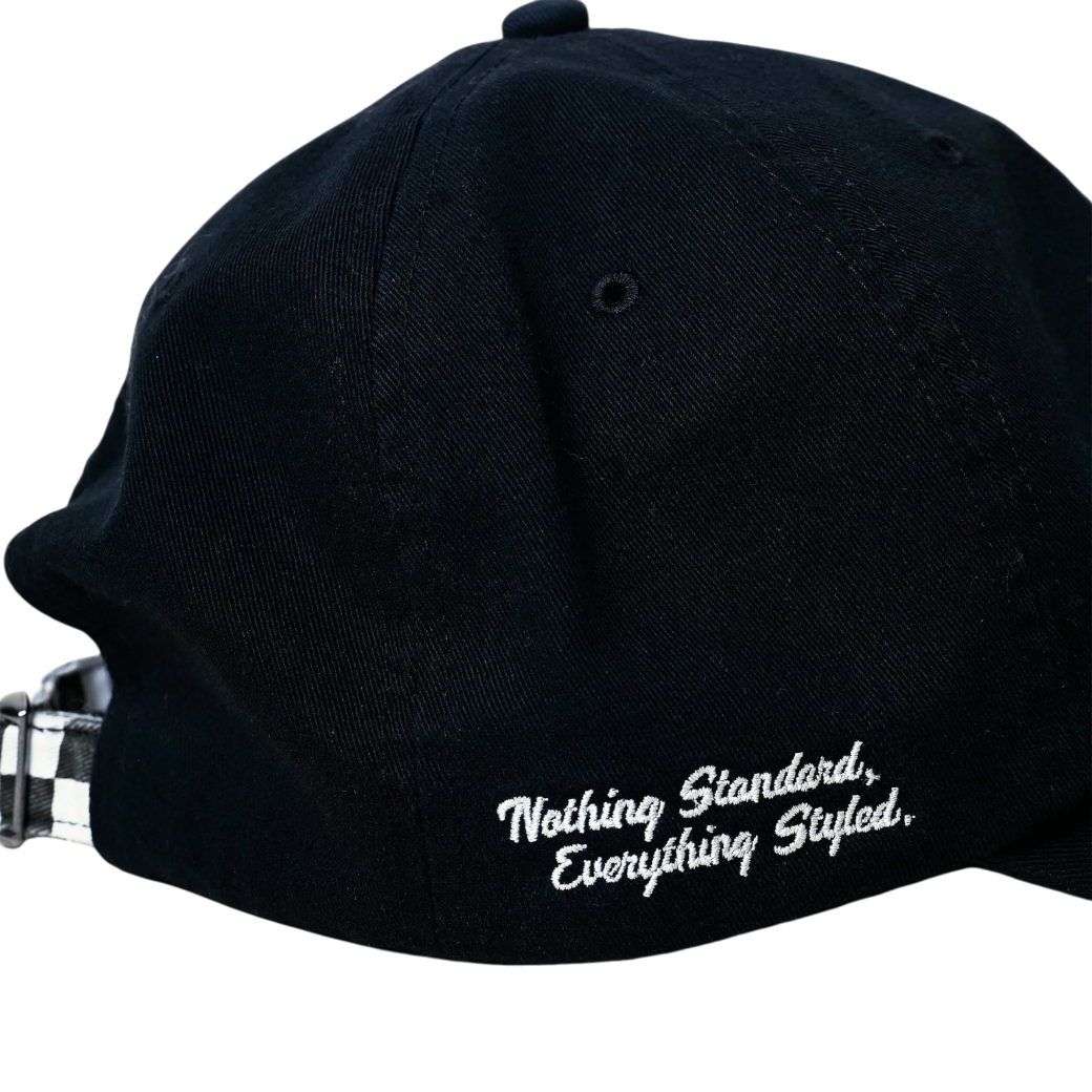 【CHECKER48】POODIE CAP キャップ BLACK(CHE-C4800S811)