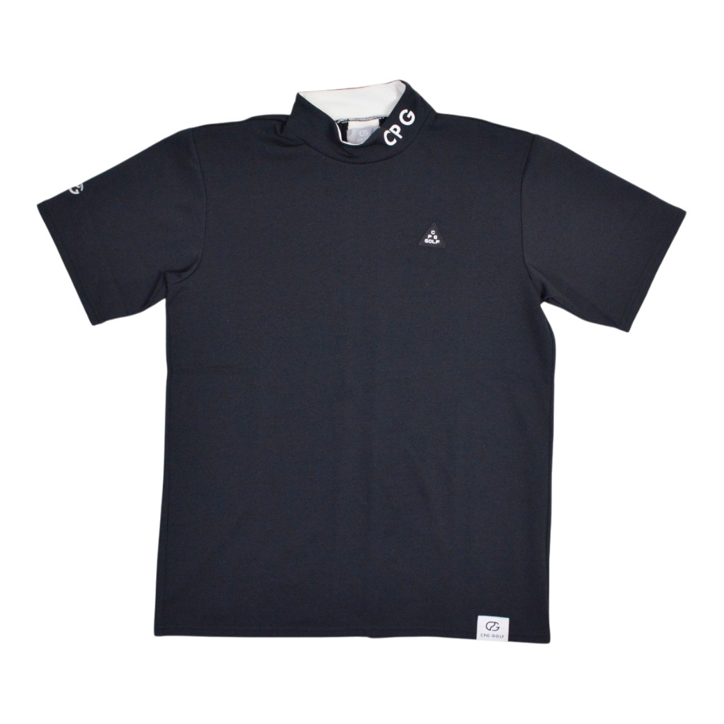 【CPG GOLF】BACK LINE MOCK NECK モック BLACK(CPG-210925102)