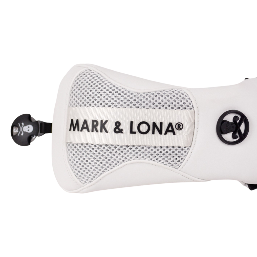 【MARK&LONA】Sync Wood Cover ヘッドカバー FW ホワイト(MAL-MLS4CSH02)