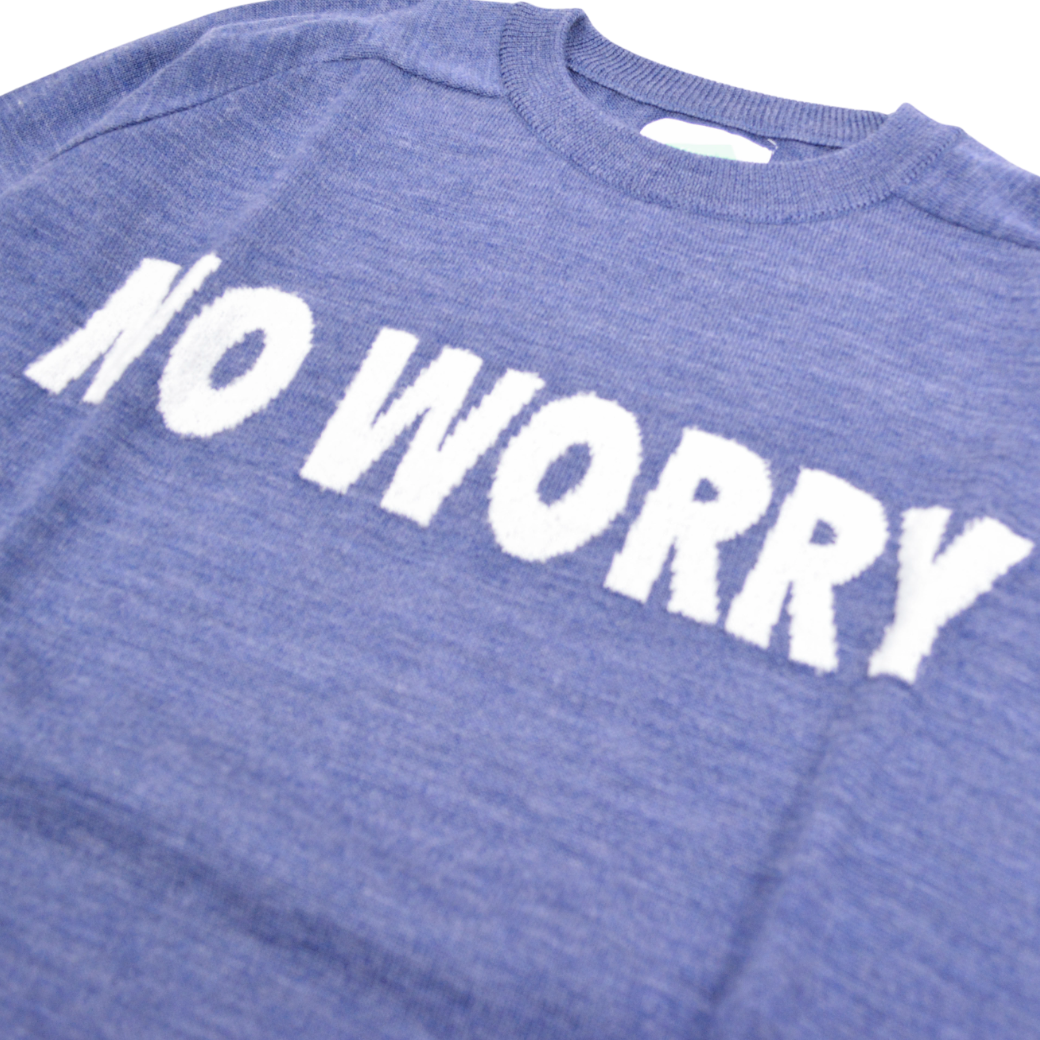 【SALVAGE PUBLIC】살베지 퍼블릭 코레파 울 자가드 니트 SML 블루(SVKA3022)