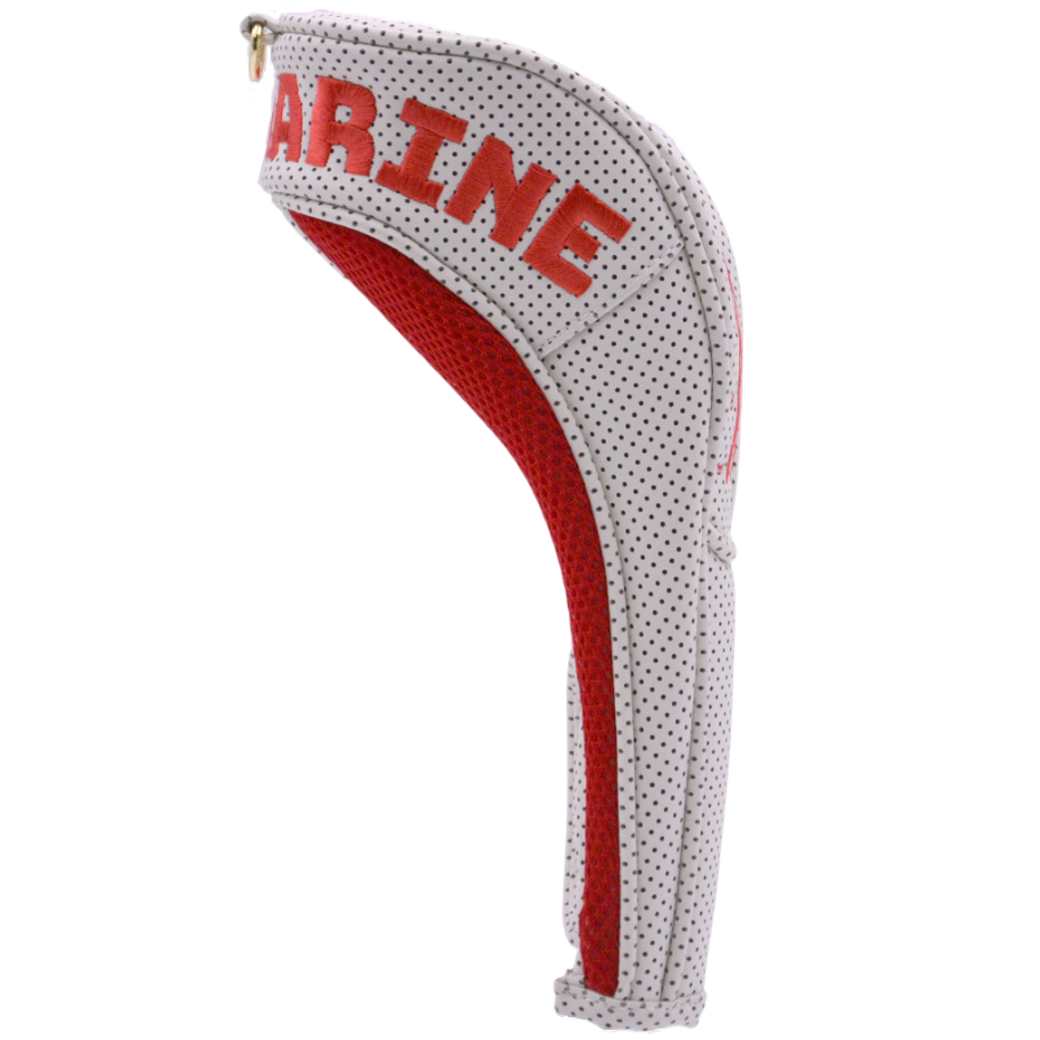 【muta】CONTINUA パンチングエシカルレザー ヘッドカバー (ホワイト) MGAD-750031