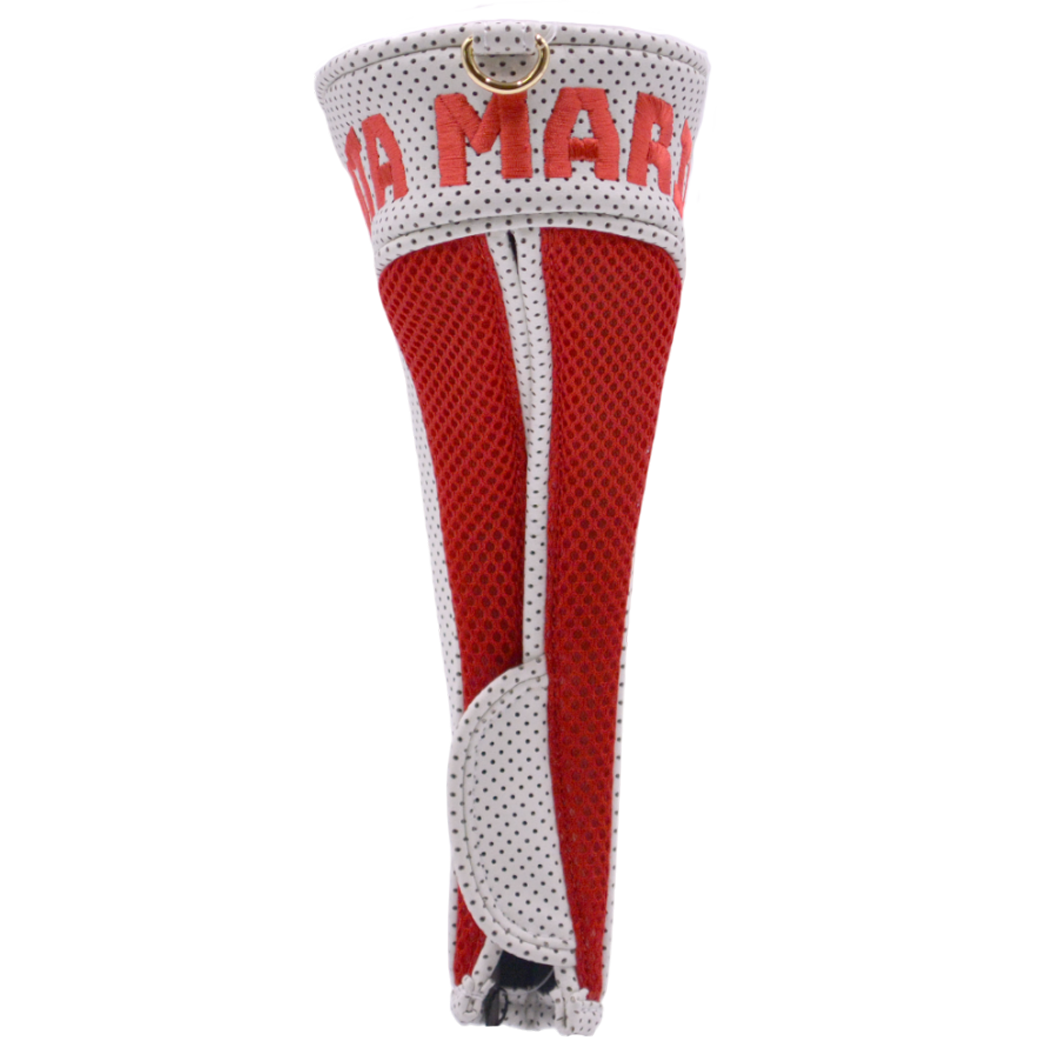 【muta】CONTINUA パンチングエシカルレザー ヘッドカバー (ホワイト) MGAD-750032