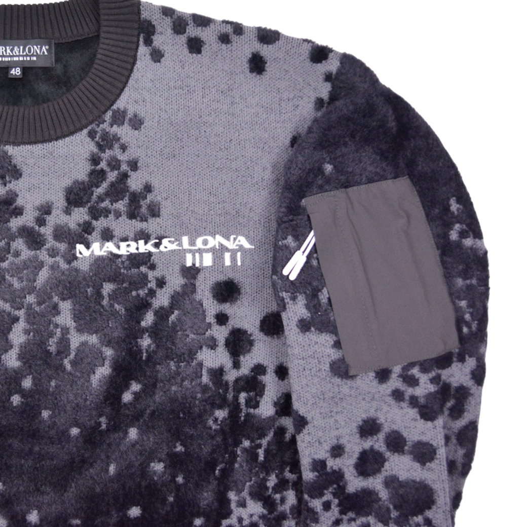 【MARK&LONA】CD11-GCCK MEN KNIT 니트 그레이 48 L(MCM-4C-AB56)