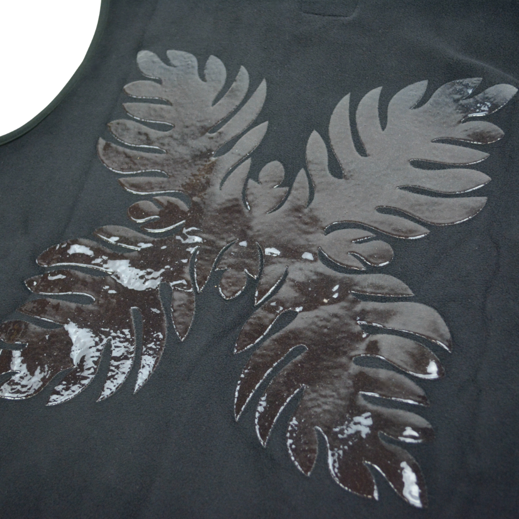 【SALVAGE PUBLIC】살베지 퍼블릭 콜레파 플리스 니트 베스트 SML 블랙(SVKA4022)