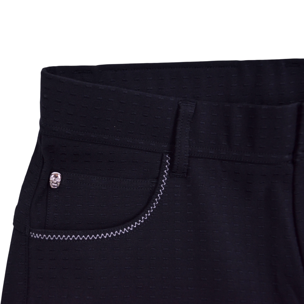 【MARK&LONA】Slash 4Way Stretch Pants 로고 자수 롱 팬츠 46 48 ML 블랙(MLM-4C-AT05)