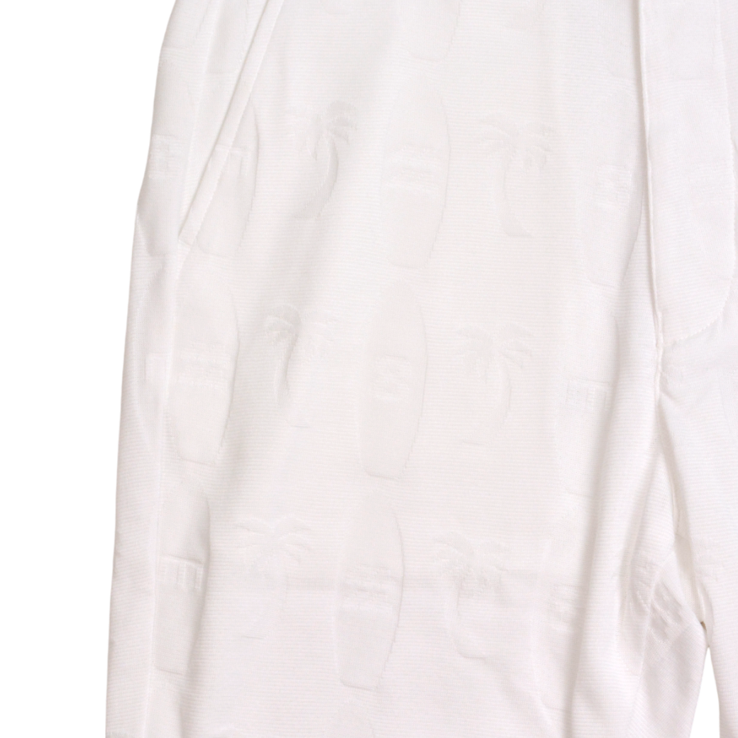 【muta】リンクスジャガード ショートパンツ M(ホワイト) MGJC-444239-WH