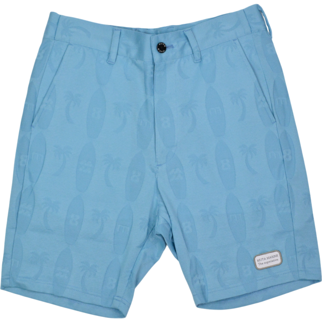 【muta】リンクスジャガード ショートパンツ M(ブルー) MGJC-444239-BL