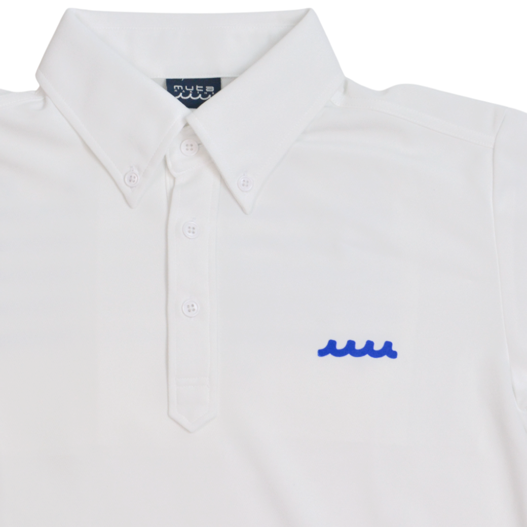 【muta】5LINE ポロシャツ ホワイト S(MMAX-446322-WH)