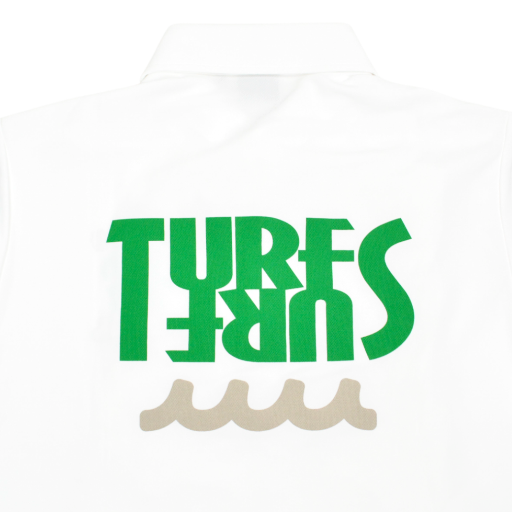 【muta】SURF&TURF 폴로 셔츠 화이트 M(MMAX-446181-WH)