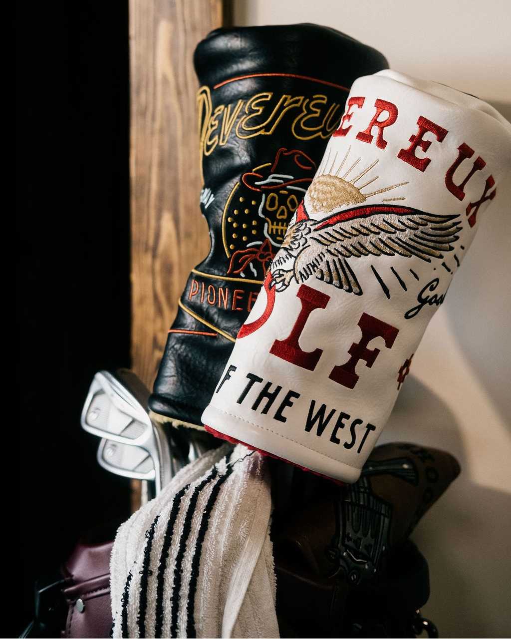 【DEVEREUX GOLF】Spirit Of The West Barrel Fairway Co フェアウェイウッドカバー WHITE(DVR-075364839)