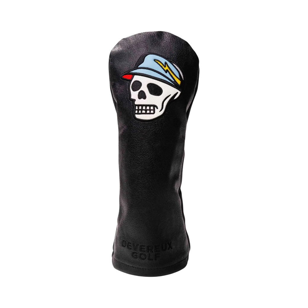 【DEVEREUX GOLF】Icon skull Driver cover ドライバーヘッドカバー CHARCOAL(DVR-075754840)