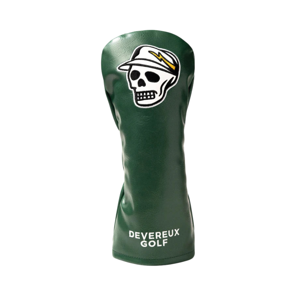 【DEVEREUX GOLF】Icon skull Driver cover ドライバーヘッドカバー GREEN(DVR-075754840)