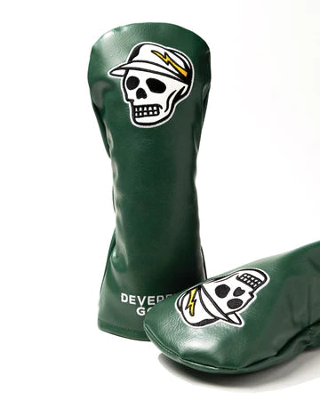 【DEVEREUX GOLF】Icon skull Driver cover ドライバーヘッドカバー GREEN(DVR-075754840)
