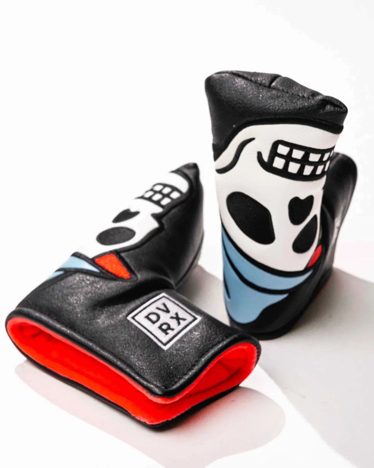 【DEVEREUX GOLF】Icon skull blade cover ブレードパターカバー CHARCOAL(DVR-075754844)