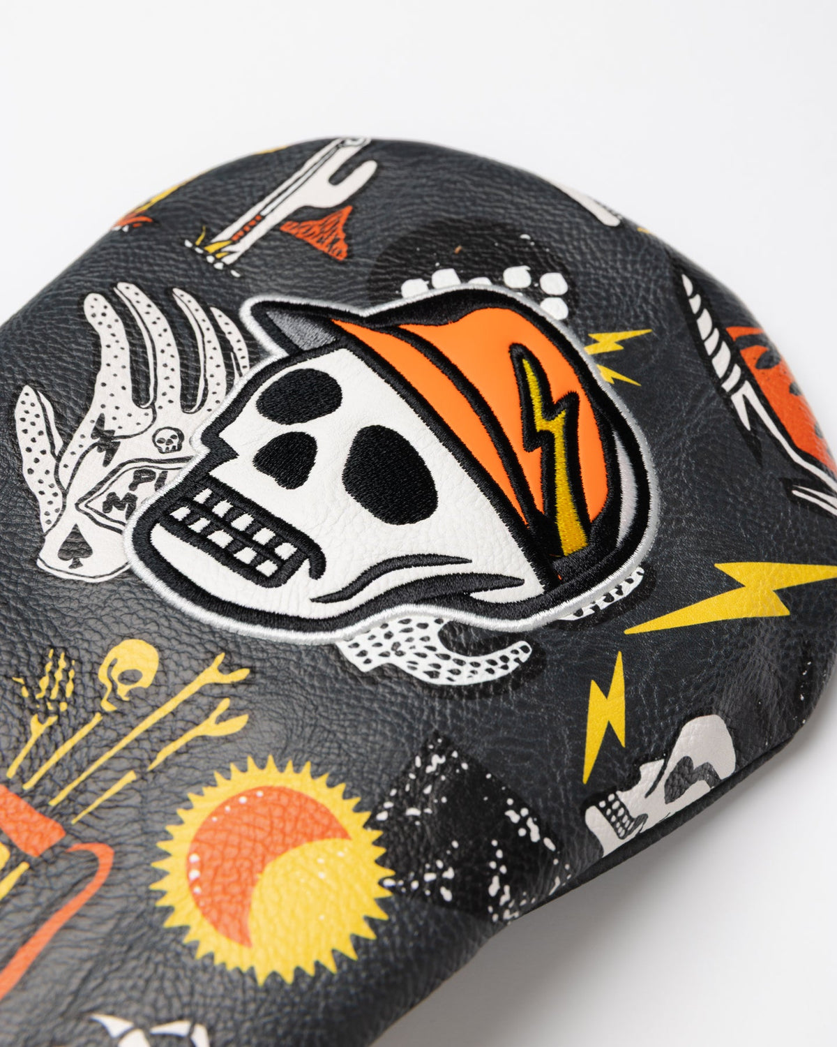 【DEVEREUX GOLF】DVG OUT OF BOUNDS DR HEAD COVER ドライバーヘッドカバー GRAPHITE(DVR-075762816)