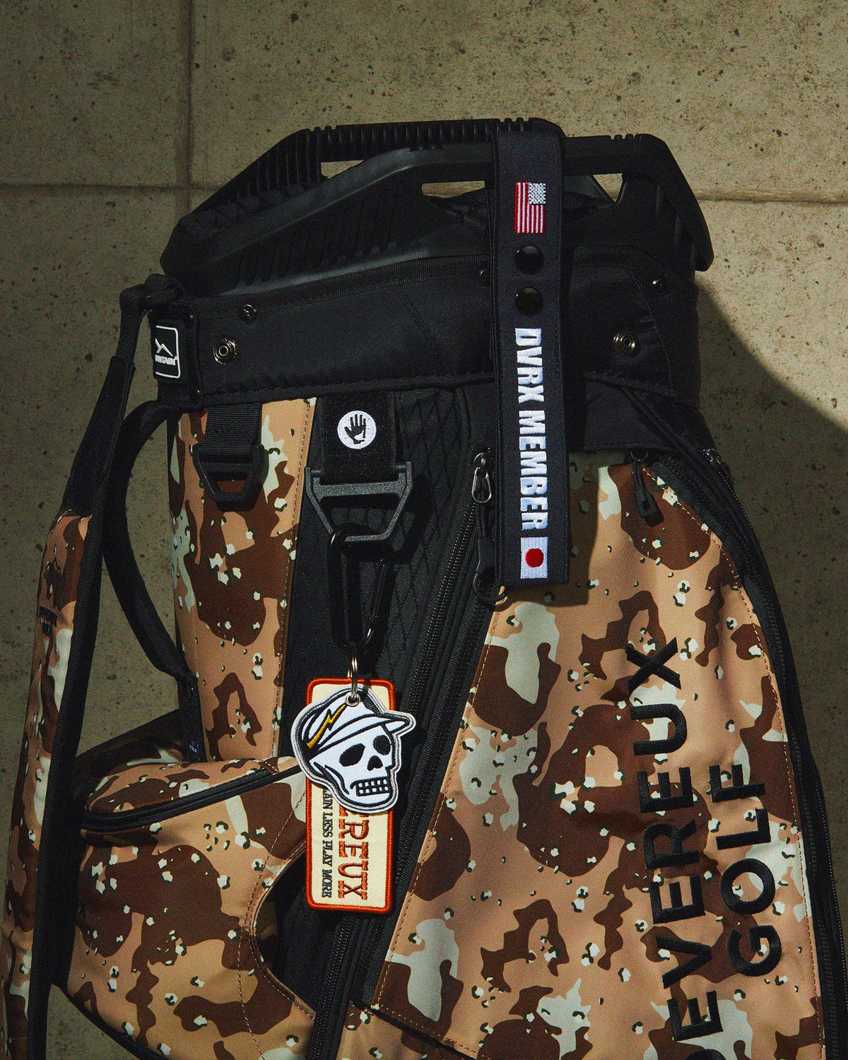 【DEVEREUX GOLF】SUN MOUNTAIN x DVG Caddie Bag CAMO(DVR-075764807)