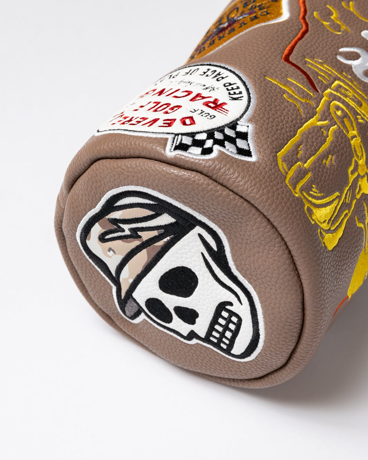 【DEVEREUX GOLF】PIONEER TOWN DR BARREL COVER ドライバーヘッドカバー SAND(DVR-075764825)