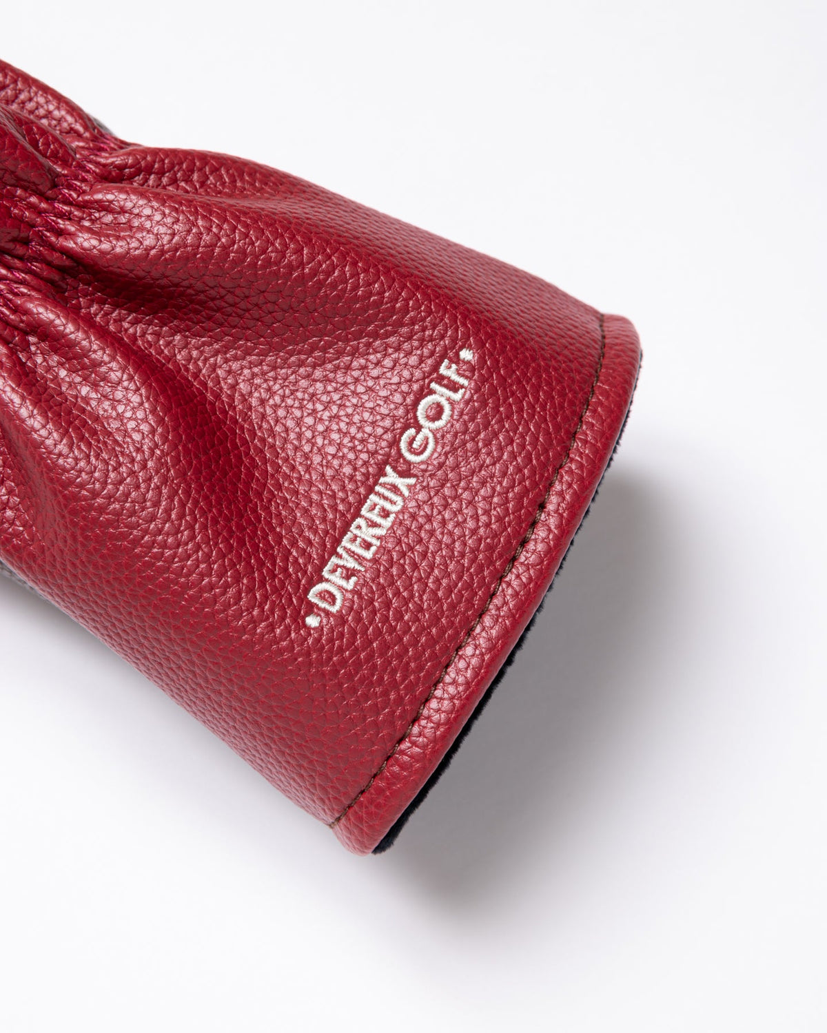【DEVEREUX GOLF】DVG Skull Icon DR Headcover ドライバーヘッドカバー BURGUNDY(DVR-075764826)