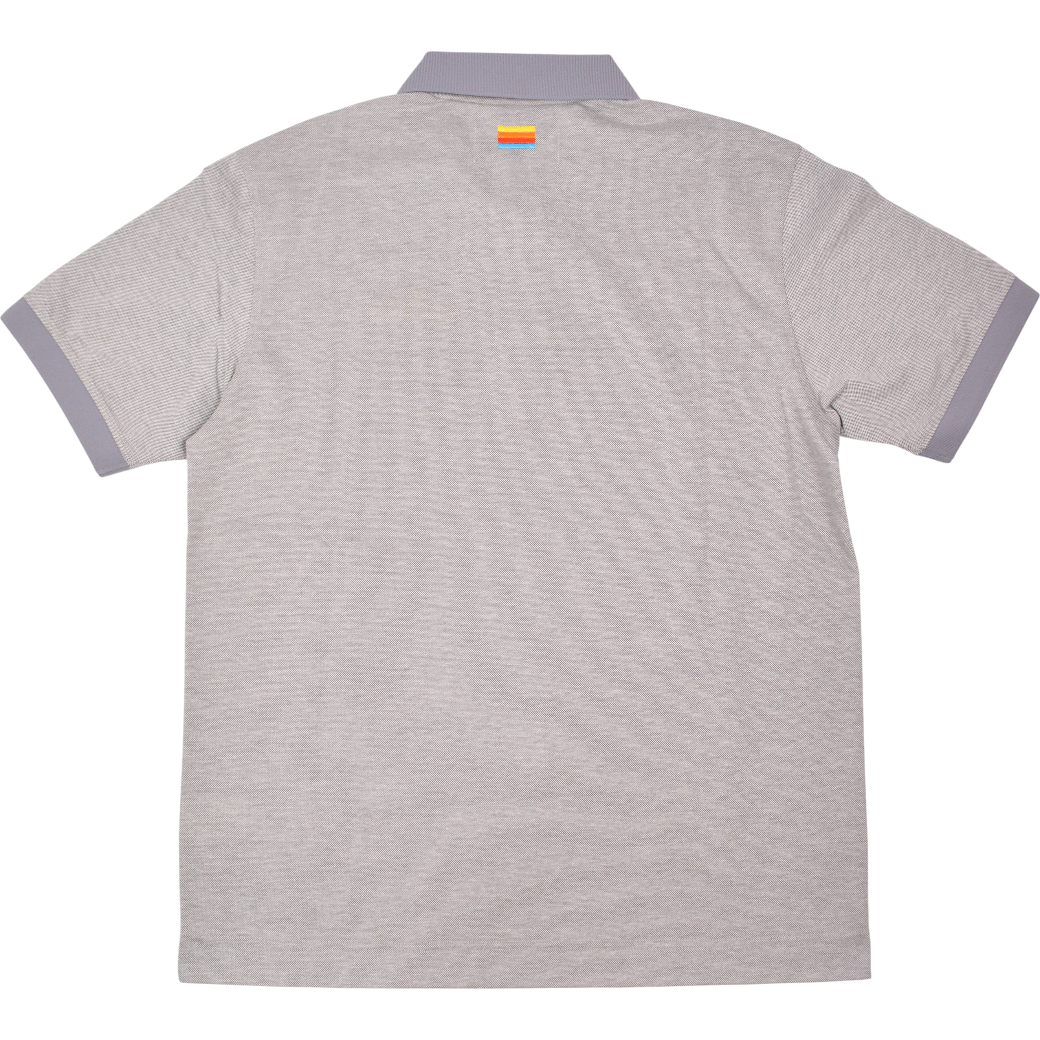 【HORN GARMENT】ポロ ヴィンテージロゴ グレー メンズ(HOG-HCM4AAP75)