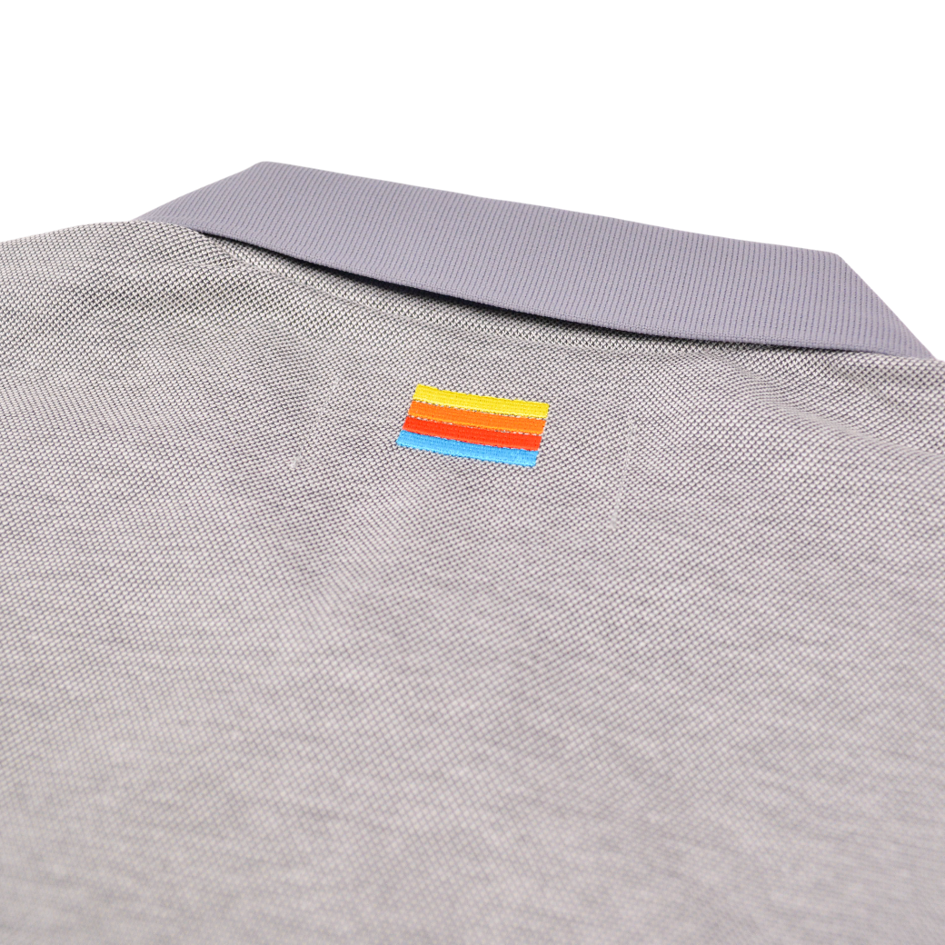 【HORN GARMENT】ポロ ヴィンテージロゴ グレー メンズ(HOG-HCM4AAP75)