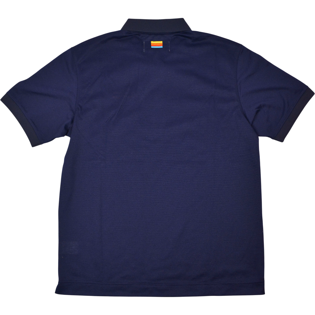 【HORN GARMENT】ポロ ヴィンテージロゴ ネイビー メンズ(HOG-HCM4AAP75)