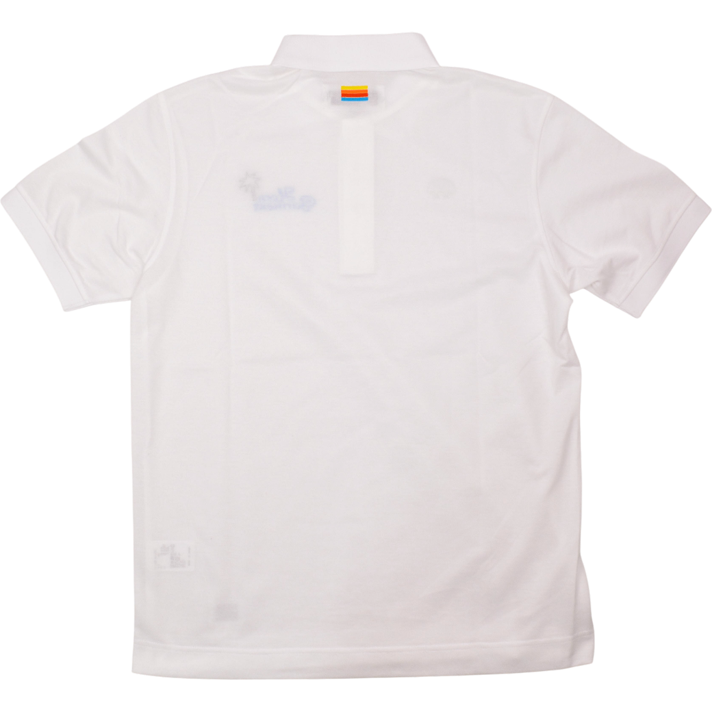 【HORN GARMENT】ポロ ヴィンテージロゴ ホワイト メンズ(HOG-HCM4AAP75)