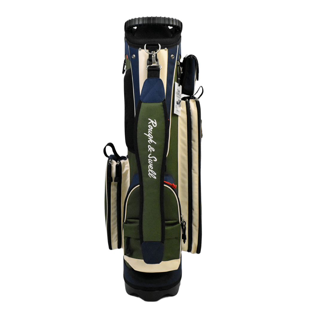 【rough&swell】MOUNTAIN CADDY キャディバッグ OLIVE (ROU-RSA26014)