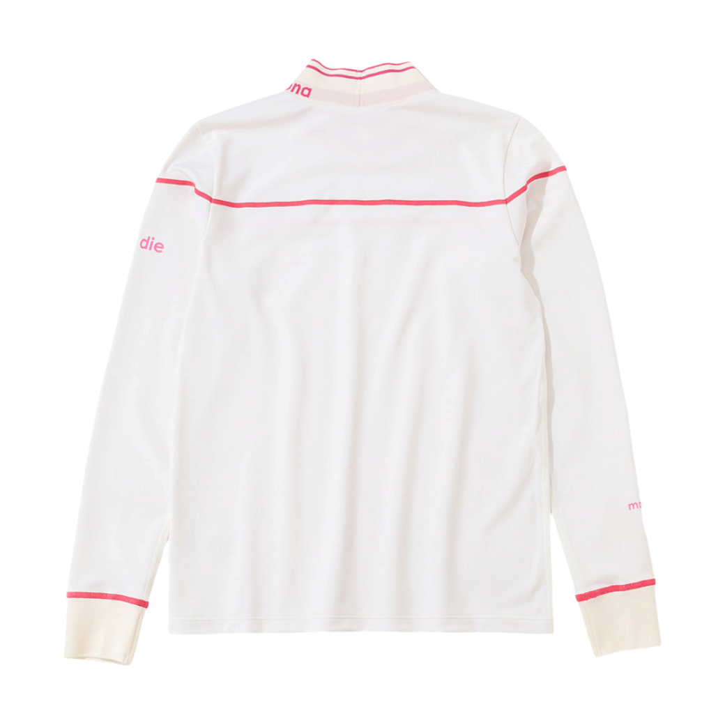 【MARK&LONA】Tribe Fit Neck レディース モック OFF WHITE(MAL-MLW5CAU03)