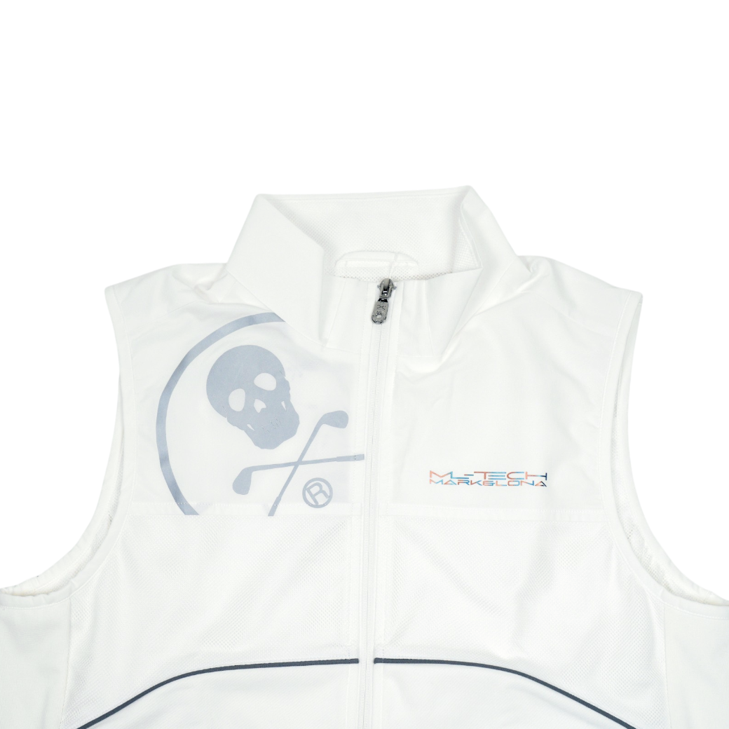 【MARK&LONA】Flow MLT Vest メンズ ベスト WHITE(MAL-MLM4AAD04)