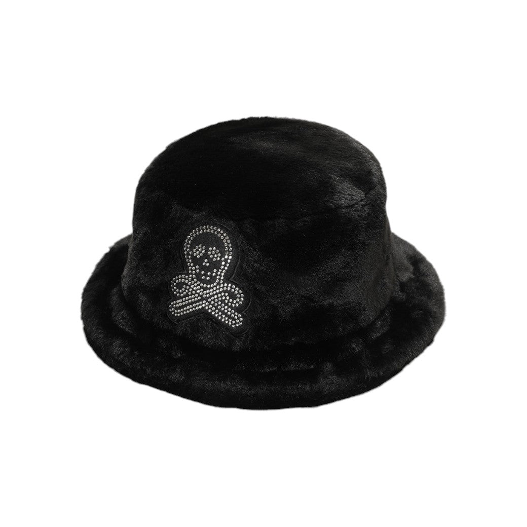 【MARK&LONA】フェイクファーバケットハット BLACK(MAL-MLF5CFC16)