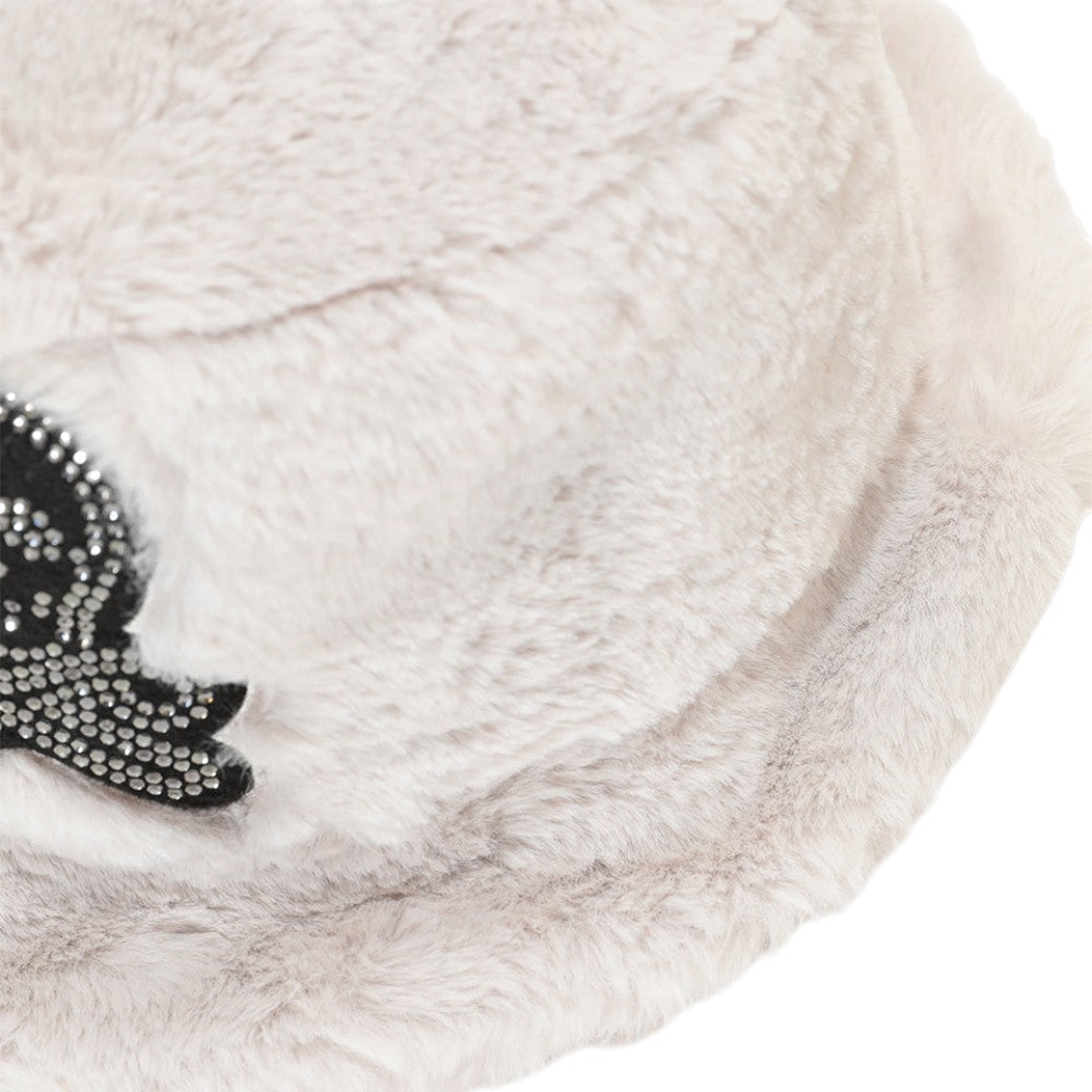 【MARK&LONA】フェイクファーバケットハット WHITE(MAL-MLF5CFC16)