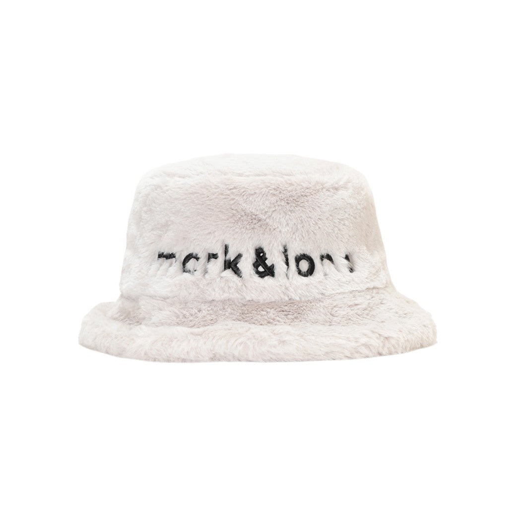 【MARK&LONA】フェイクファーバケットハット WHITE(MAL-MLF5CFC16)